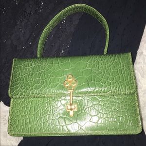 Vintage - Green Key Purse
